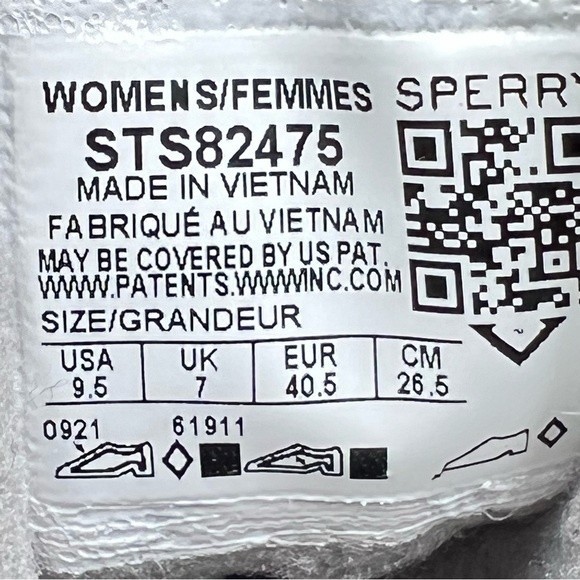 Sperry Women's Saltwater Grey Gray Wool Duck Boots STS82475 Size 9.5 - Picture 13 of 13